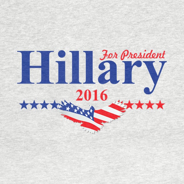 Hillary Clinton For President by ESDesign